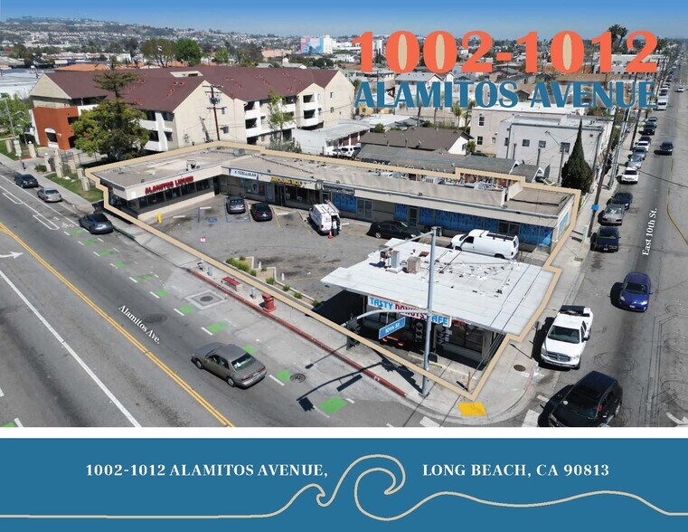 1002-1012 Alamitos Ave, Long Beach, CA à vendre - Photo de l’immeuble – Image 1 sur 6