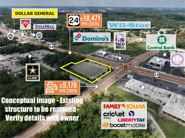 11115 E US Highway 24, Independence, MO à louer - Plan de site – Image 3 sur 19