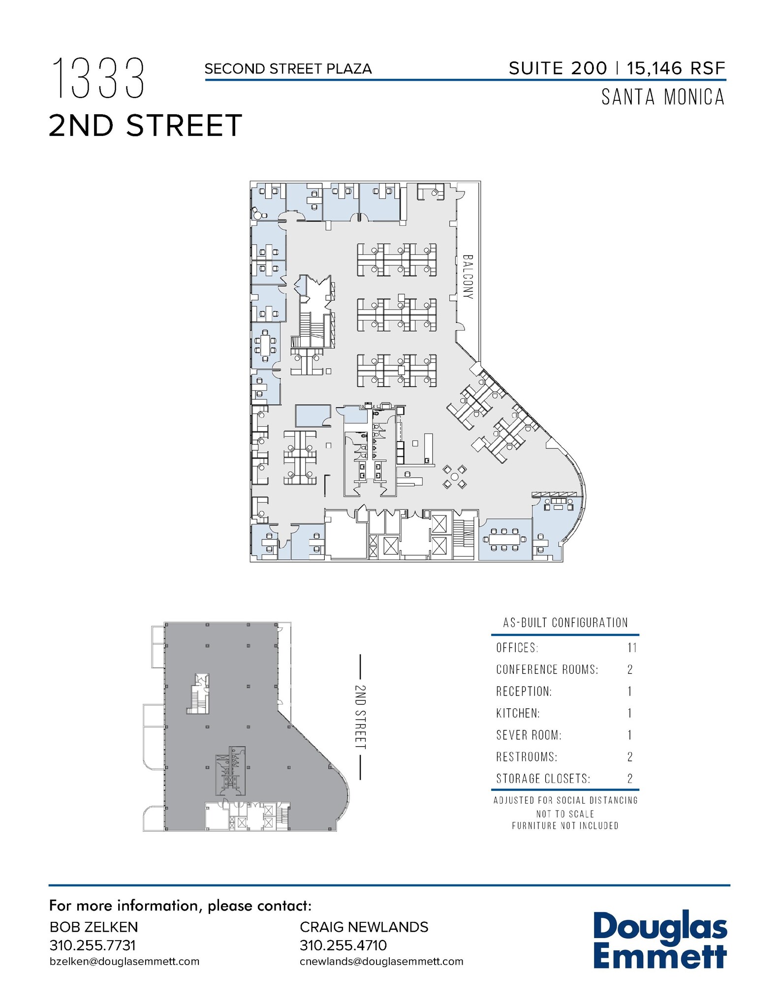 1333 2nd St, Santa Monica, CA à louer Photo de l’immeuble– Image 1 sur 1