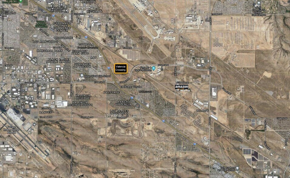 5155 Valencia & Littletown Rd -Valencia Crossing, Tucson, AZ à vendre - Aérien – Image 3 sur 3