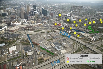 1112-1128 Harmon Pl, Minneapolis, MN - VUE AÉRIENNE vue de carte