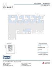 100 Wilshire Blvd, Santa Monica, CA à louer Plan d’étage– Image 1 sur 1