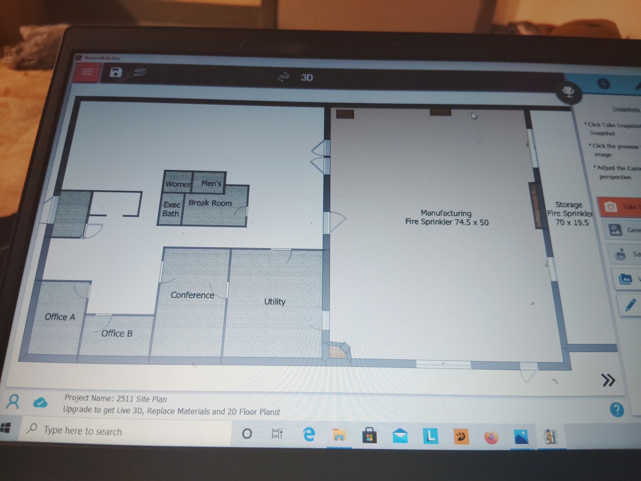 2511 National Dr, Garland, TX à vendre Plan d’étage– Image 1 sur 1