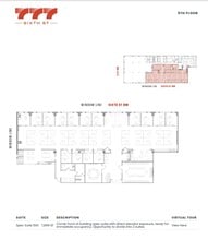 777 6th St NW, Washington, DC à louer Plan d’étage– Image 1 sur 1