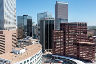 1600 Broadway, Denver, CO - VUE AÉRIENNE vue de carte
