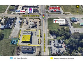 6005-6011 S Mingo Rd, Tulsa, OK à louer Aérien– Image 2 sur 9