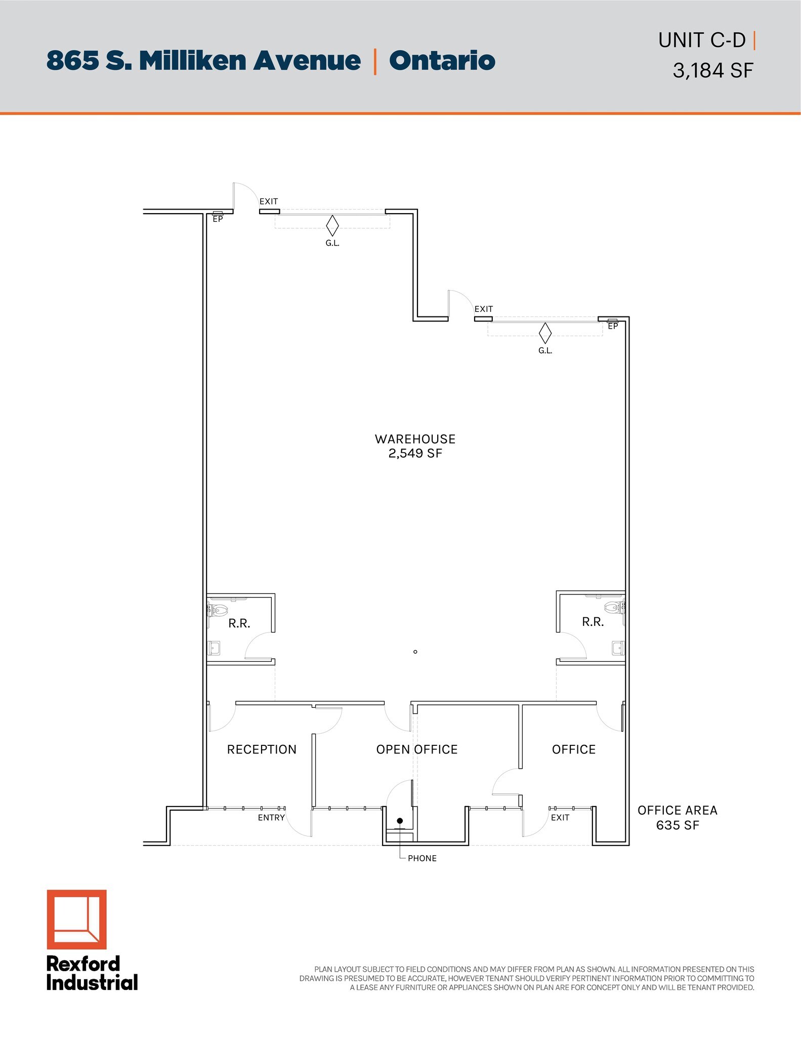 4317 E Santa Ana St, Ontario, CA à louer Plan de site– Image 1 sur 2