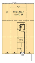 9101 Wall St, Austin, TX à louer Plan d’étage– Image 1 sur 4