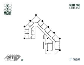12221 Merit Dr, Dallas, TX à louer Plan d’étage– Image 1 sur 1