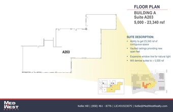 8950 Villa La Jolla Dr, La Jolla, CA à louer Plan d’étage– Image 1 sur 1