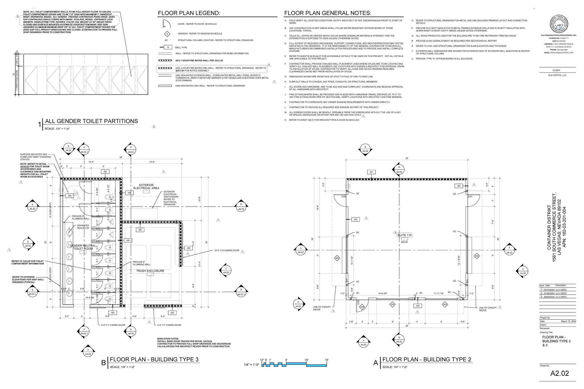 1561 Commerce st, Las Vegas, NV à louer Plan de site– Image 1 sur 1