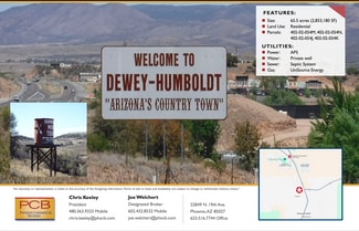 Plus de détails pour 12575 E Century Ln, Dewey, AZ - Terrain à vendre