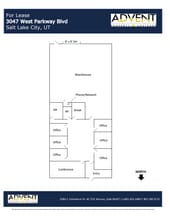 2963-3047 W Parkway Blvd, Salt Lake City, UT à louer Plan d’étage– Image 1 sur 1