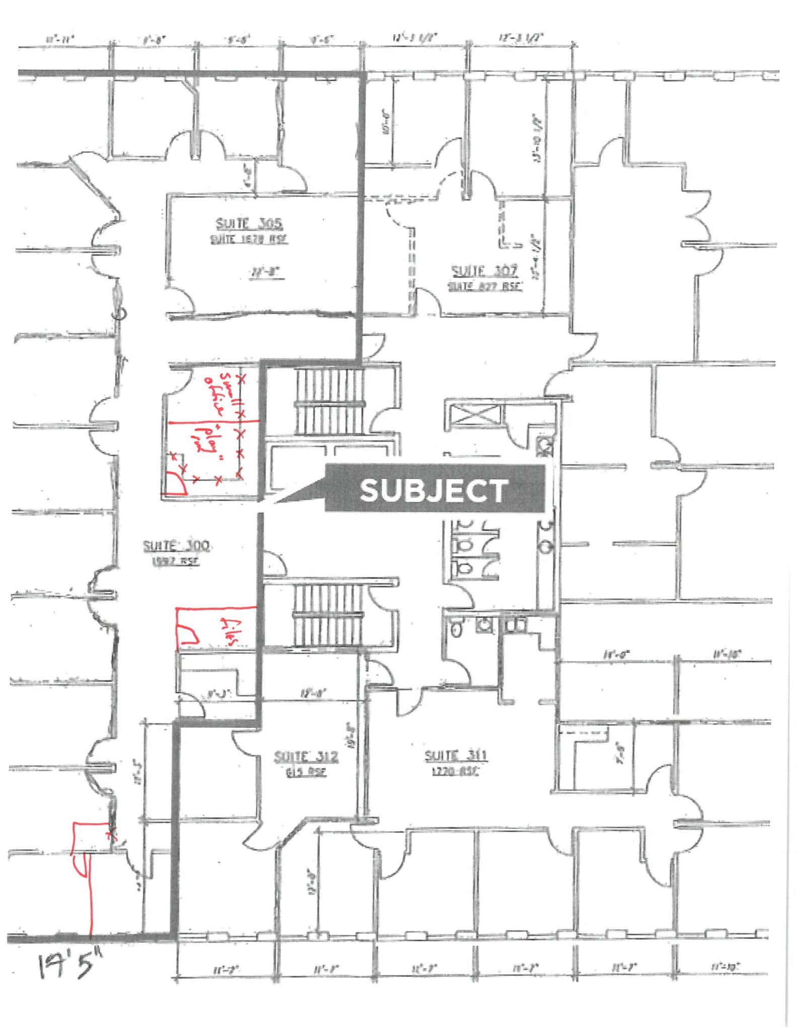 899 Logan St, Denver, CO à louer Plan de site– Image 1 sur 1