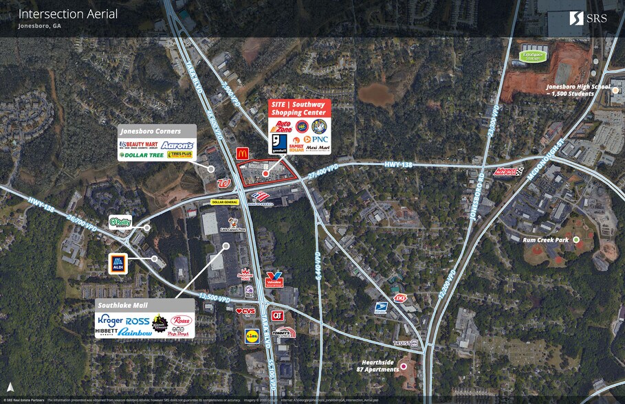 830-864 Southway Dr, Jonesboro, GA à louer - Photo de l’immeuble – Image 2 sur 14