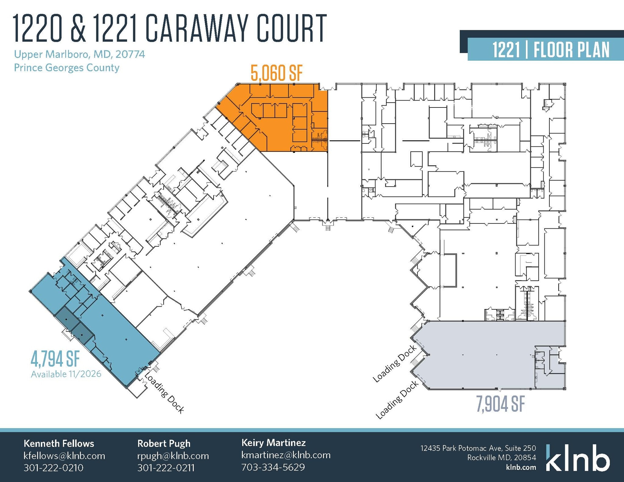 1221 Caraway Ct, Largo, MD à louer Plan d’étage– Image 1 sur 1