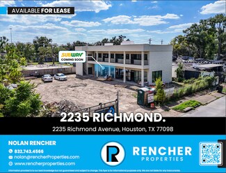 Plus de détails pour 2235 Richmond Ave, Houston, TX - Local commercial à louer