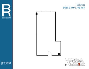 8200 Brookriver Dr, Dallas, TX à louer Plan d’étage– Image 1 sur 1