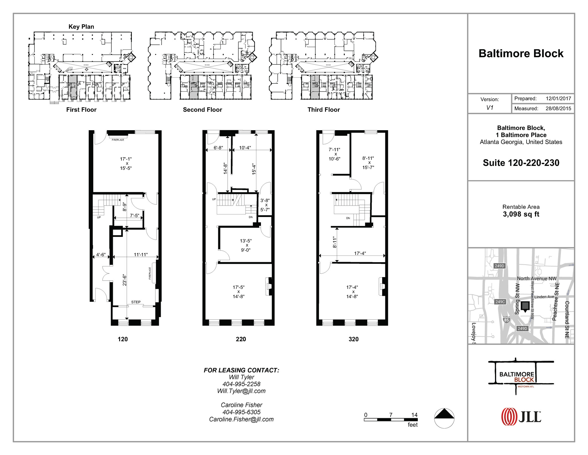 1 Baltimore Pl NW, Atlanta, GA à louer Plan d’étage– Image 1 sur 1