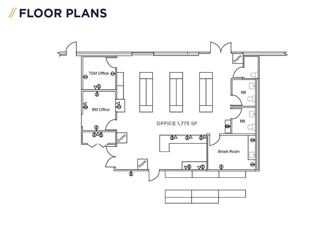 8797 Snouffer School Rd, Gaithersburg, MD à louer Plan d’étage– Image 1 sur 3