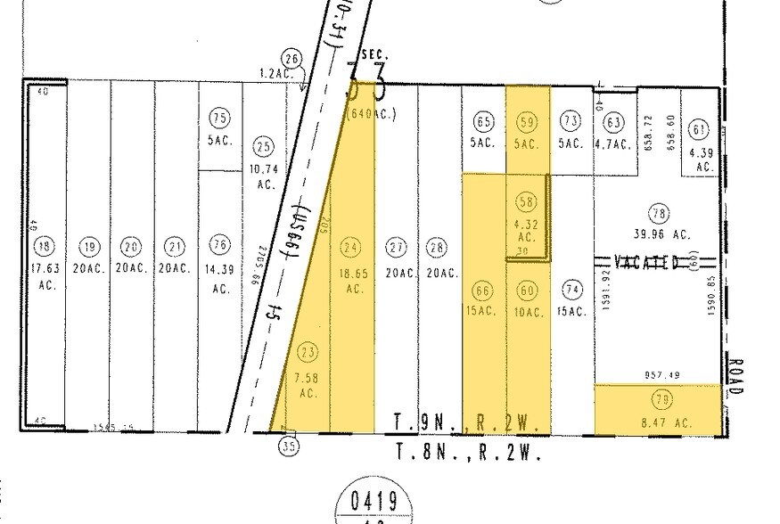 Arbuckle & Outlet Center, Barstow, CA à vendre - Plan cadastral – Image 1 sur 1