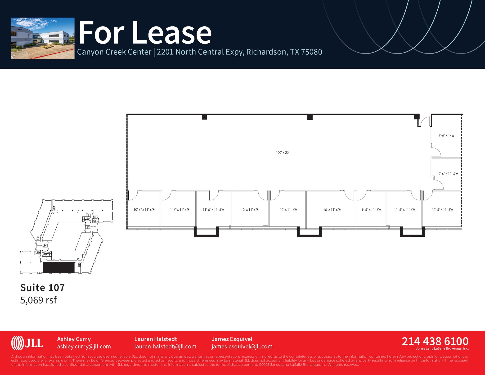 2201 N Central Expy, Richardson, TX à louer Plan d’étage– Image 1 sur 1