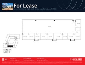2201 N Central Expy, Richardson, TX à louer Plan d’étage– Image 1 sur 1