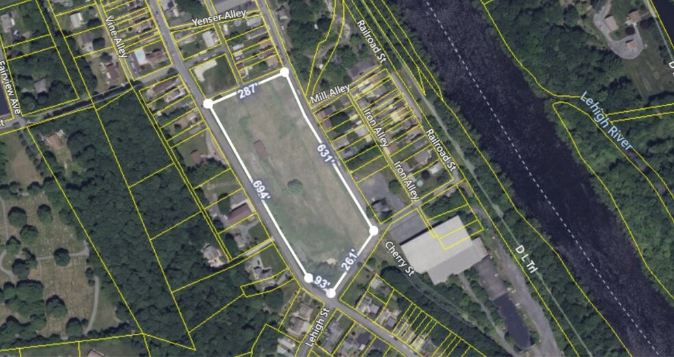 311 Walnut St, Slatington, PA à louer - Aérien – Image 1 sur 2