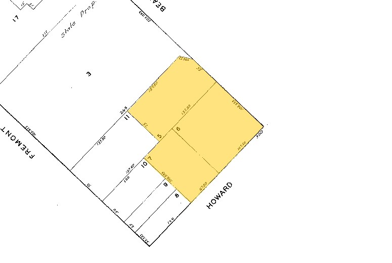 300 Howard St, San Francisco, CA à louer - Plan cadastral – Image 2 sur 4