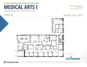 20207 Chasewood Park Dr, Houston, TX à louer Plan d’étage– Image 1 sur 1
