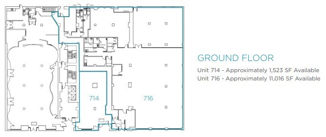 712 Yates St, Victoria, BC à louer Plan d’étage– Image 1 sur 1