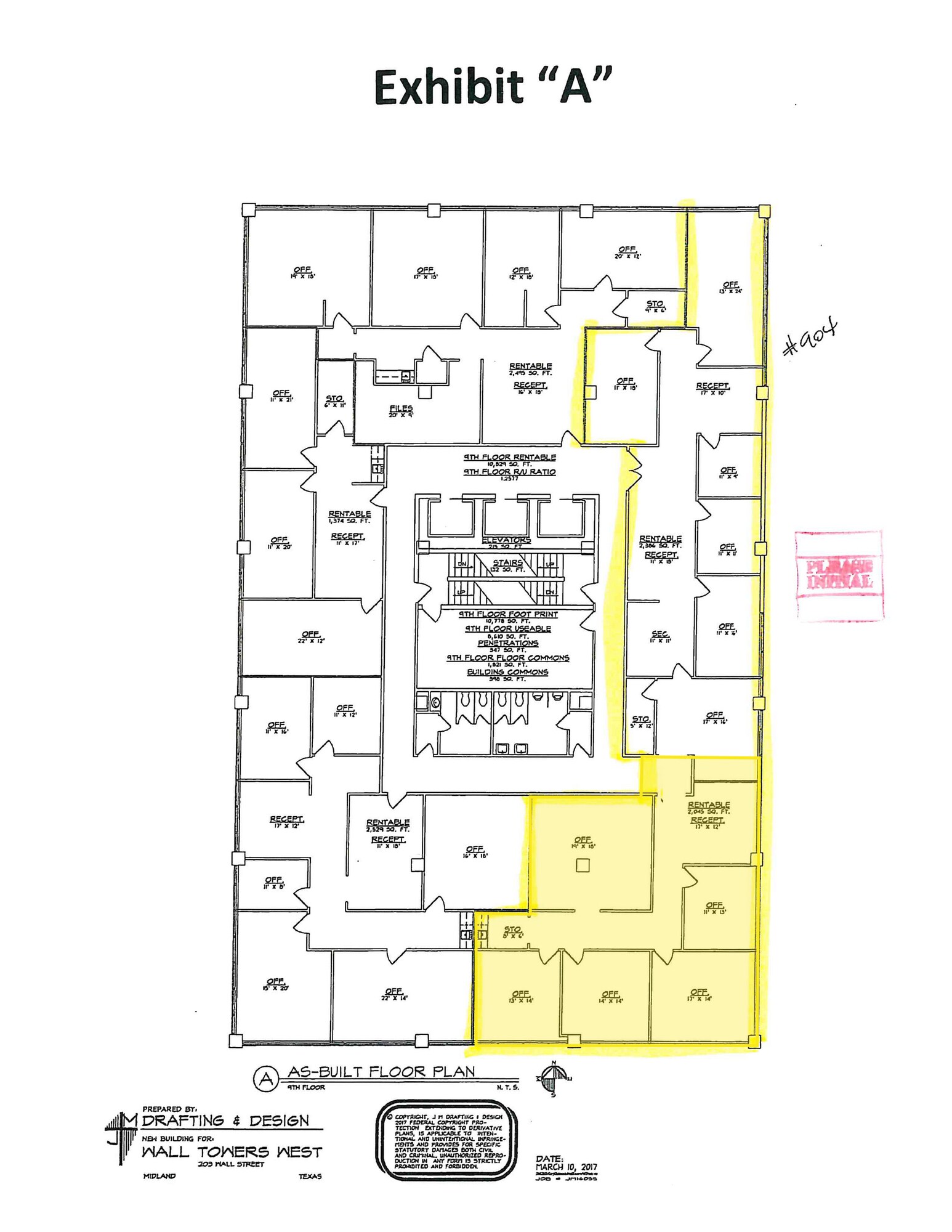 201-203 W Wall St, Midland, TX à louer Photo intérieure– Image 1 sur 19
