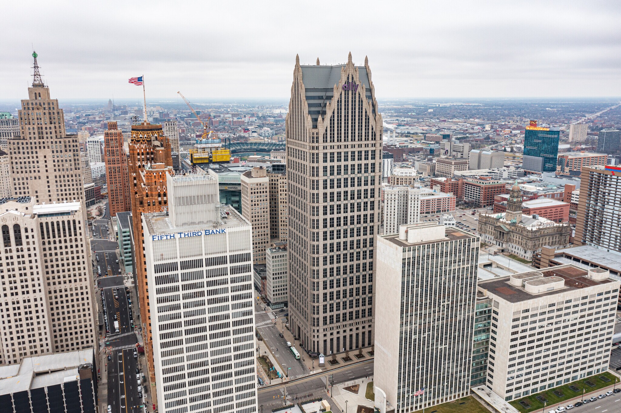 500 Woodward Ave, Detroit, MI à louer Photo de l’immeuble– Image 1 sur 11