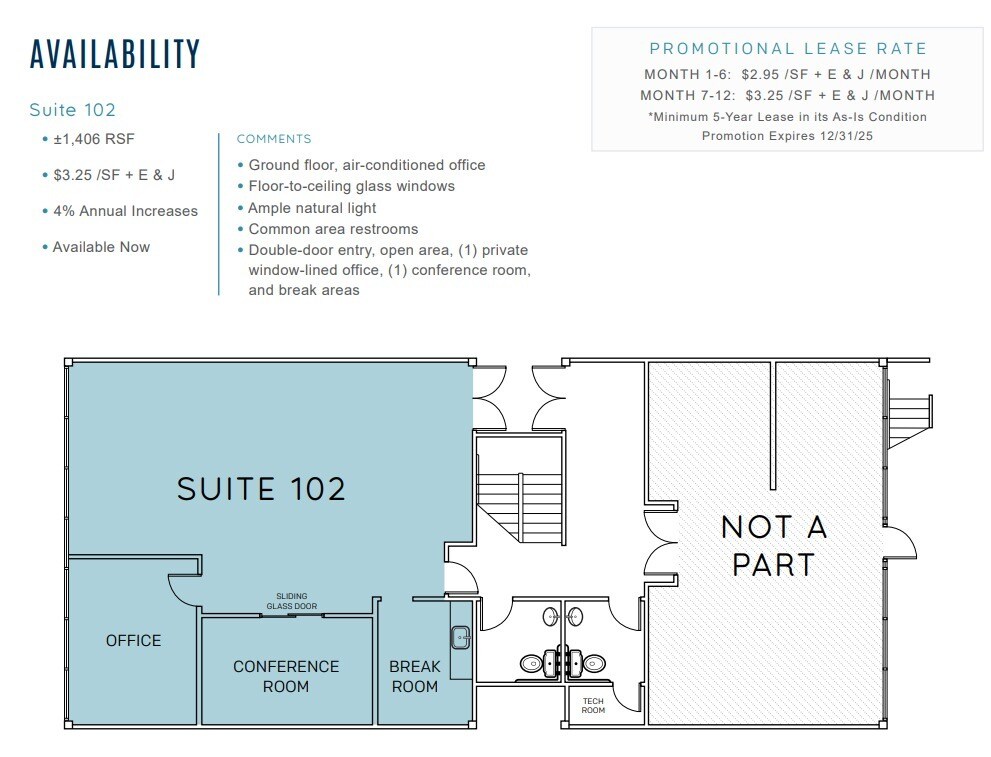 1241 Cave St, La Jolla, CA à louer Plan d’étage– Image 1 sur 1