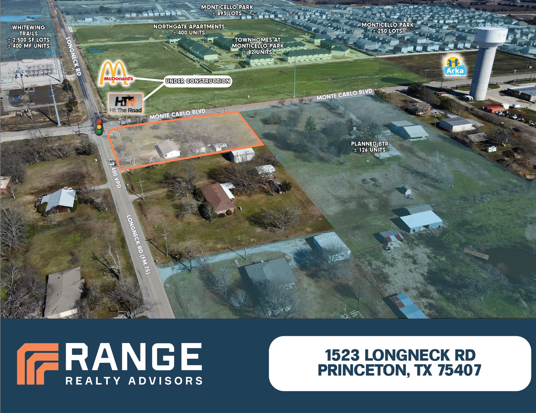 1523 Longneck Rd, Princeton, TX à vendre Aérien– Image 1 sur 4