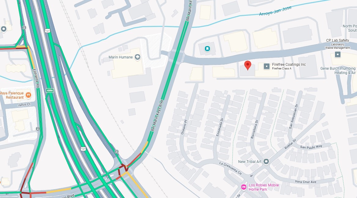 6 Commercial Blvd, Novato, CA à louer Carte– Image 1 sur 2