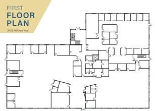 3408 Hillview Ave, Palo Alto, CA à louer Plan d’étage– Image 1 sur 1