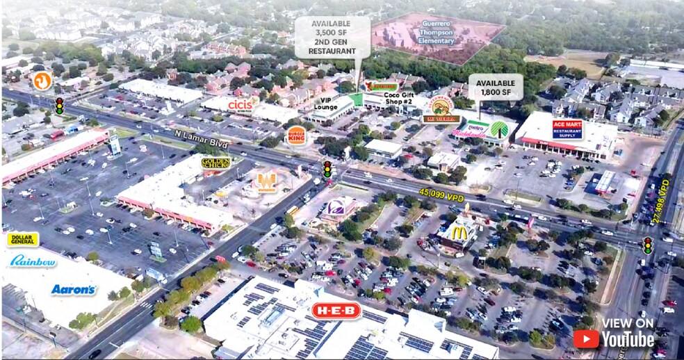 9515 N Lamar Blvd, Austin, TX à louer - Photo de l’immeuble – Image 1 sur 7