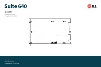 5530 Wisconsin Ave, Chevy Chase, MD à louer Plan d’étage– Image 1 sur 1