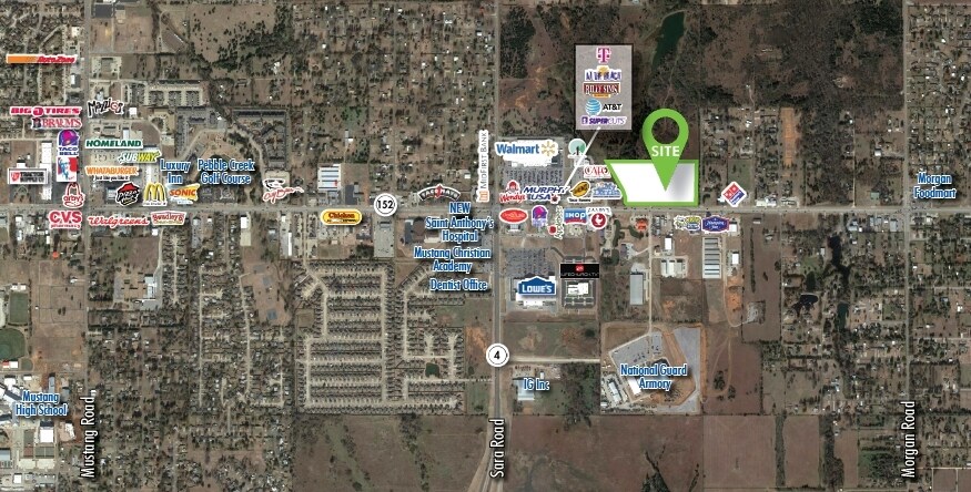 Hwy 152, Mustang, OK à louer - Photo principale – Image 1 sur 1