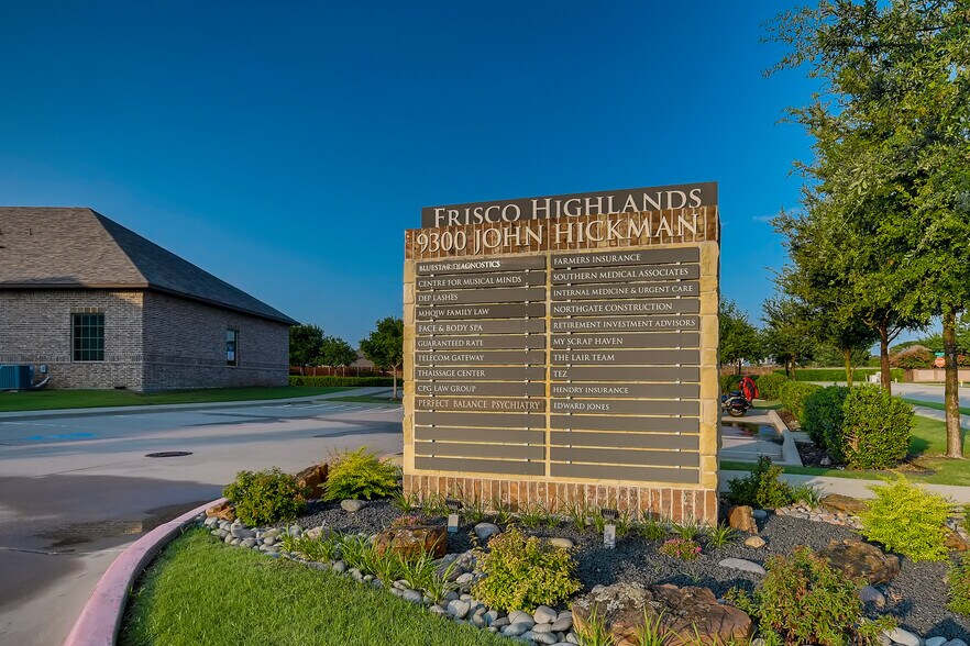 9300 John Hickman Rd, Frisco, TX à louer - Photo de l’immeuble – Image 3 sur 21