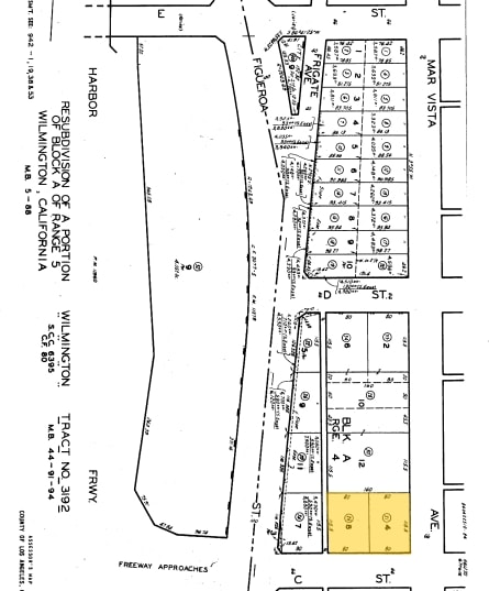 1305-1315 W C St, Wilmington, CA à vendre - Plan cadastral – Image 2 sur 4
