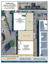 111-115 Castle Rd, Secaucus, NJ à louer Plan d’étage– Image 1 sur 1