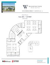 535 E Diehl Rd, Naperville, IL à louer Plan d’étage– Image 1 sur 1