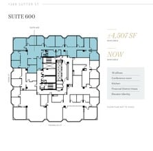 1388 Sutter St, San Francisco, CA à louer Plan d’étage– Image 1 sur 1