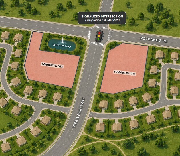 Viera Parkway & Potranco Rd, San Antonio, TX à vendre - Photo principale – Image 2 sur 3