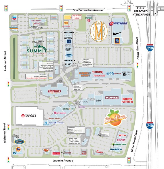 27651 San Bernardino Ave, Redlands, CA à louer - Plan de site – Image 2 sur 14