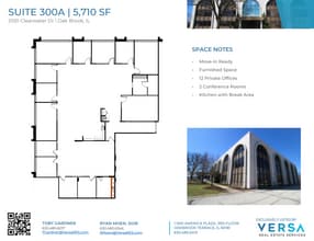 2100 Clearwater Dr, Oak Brook, IL à louer Plan d’étage– Image 1 sur 1