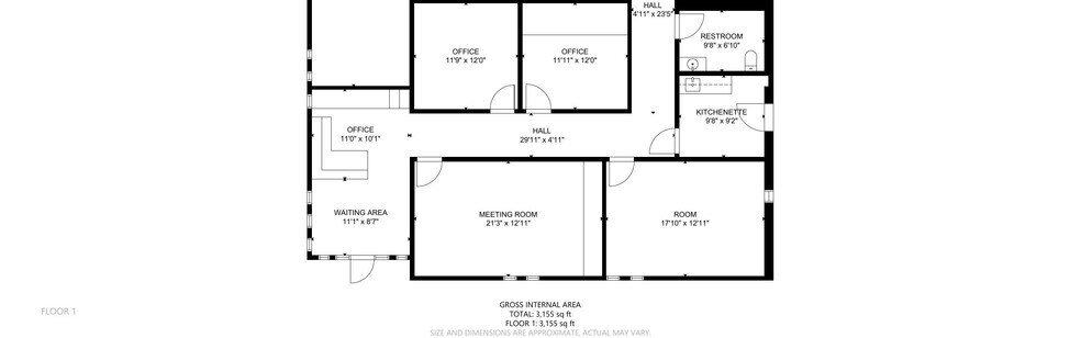 3373 Wynn Rd, Las Vegas, NV à louer - Plan d’étage – Image 2 sur 9