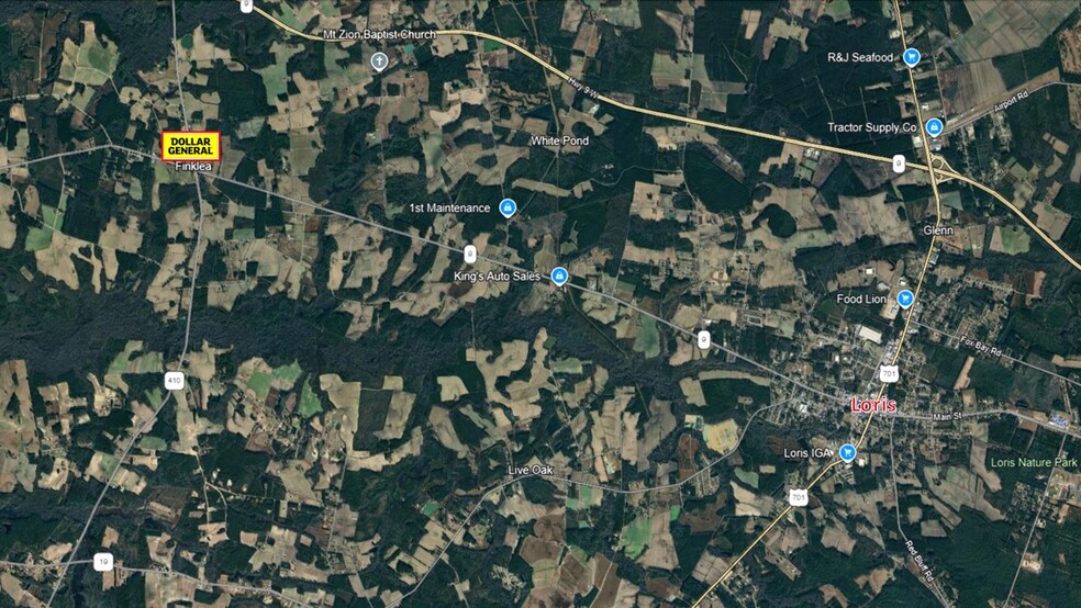 3300 SC-917 Hwy, Loris, SC à vendre - Aérien – Image 2 sur 4